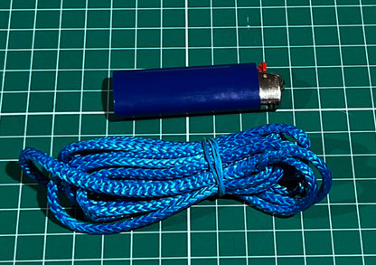 Ultralight Minimalist Pocket Leash 6ft length (DCF, UHMWPE, Dyneema©)